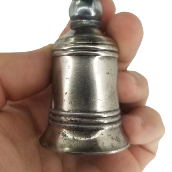 Let Freedom Ring Beautiful Pewter Eagle Bell, USA PA American Metal Vintage - Picture 9 of 11
